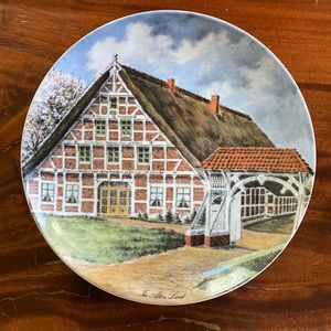 Kaiser w Germany decorated plate